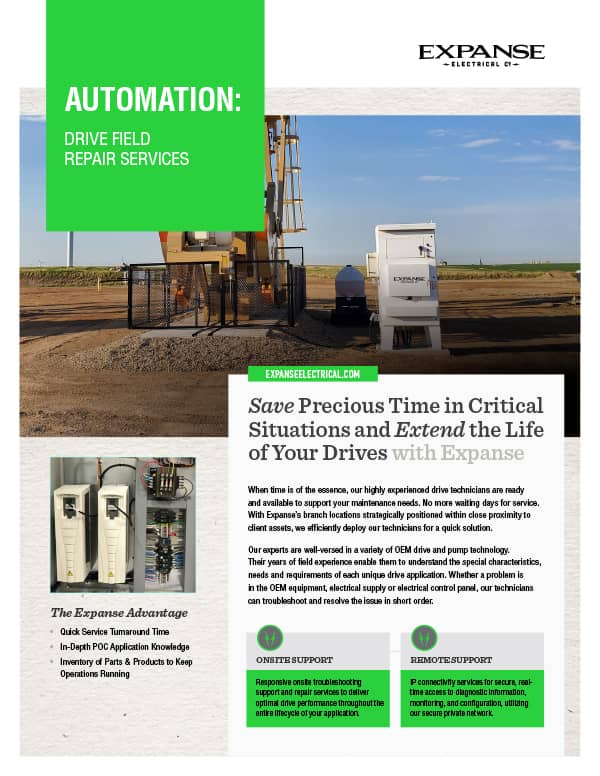 Drive Field Repair Brochure