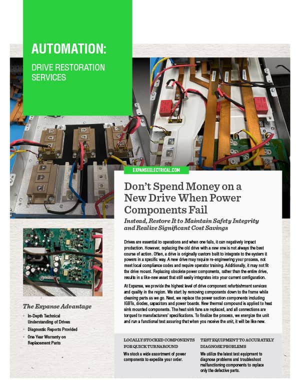 Drive Restoration Services Brochure