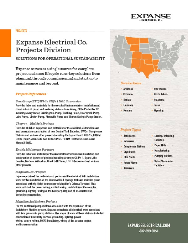 Projects Division Brochure