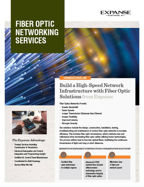 Fiber Optic Networking Brochure