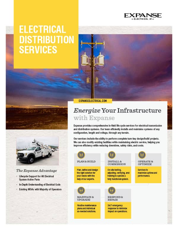 EDS Electrical Distribution Services Brochure