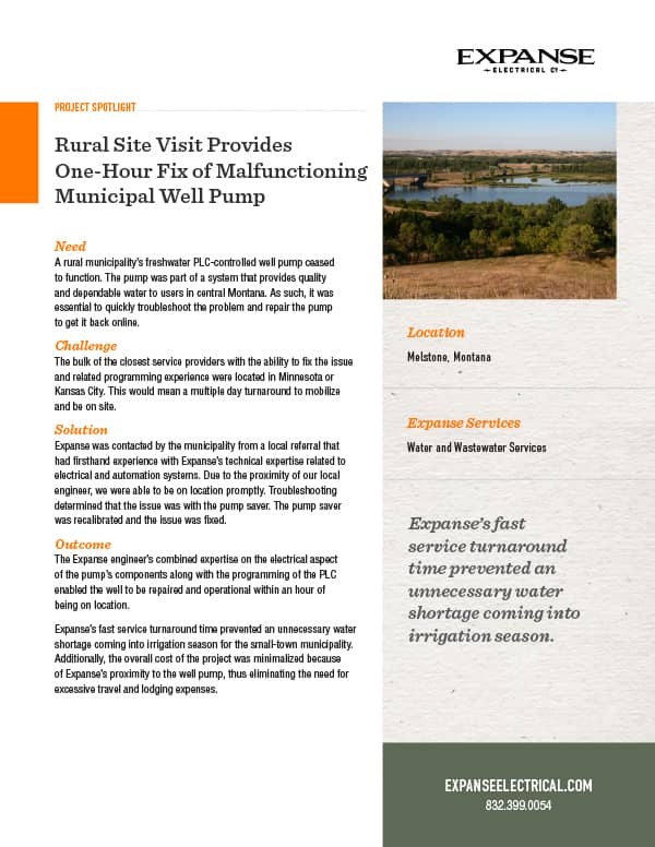 Water and Wastewater Project Spotlight