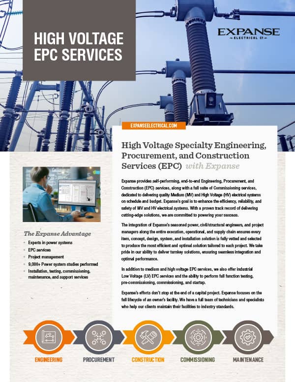 High Voltage EPC cut sheet thumbnail